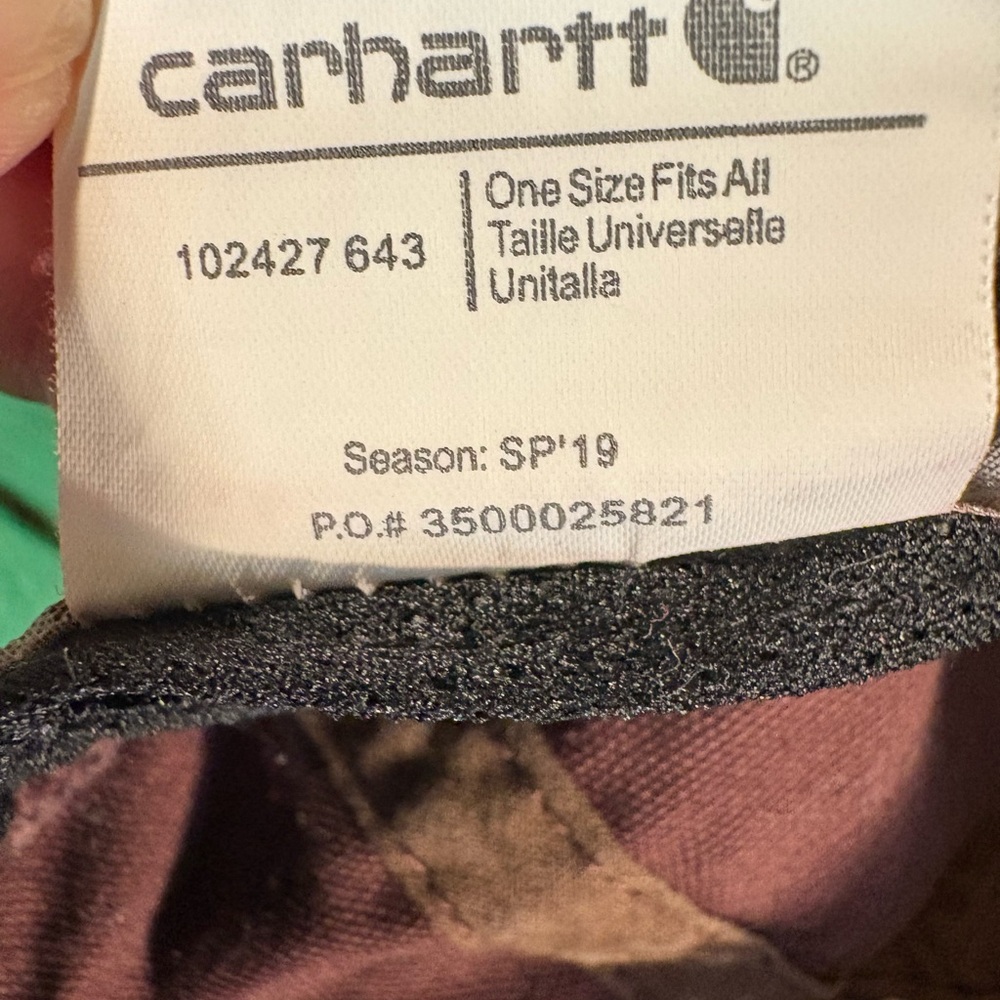 Carhartt Dark Brown Cap - Picture 8 of 12
